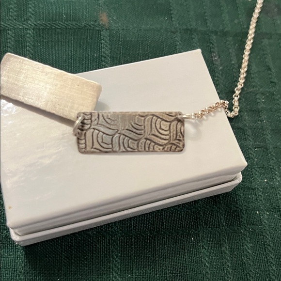 Abella Blue Silver Necklace with Larimar? Stone - Picture 4 of 4